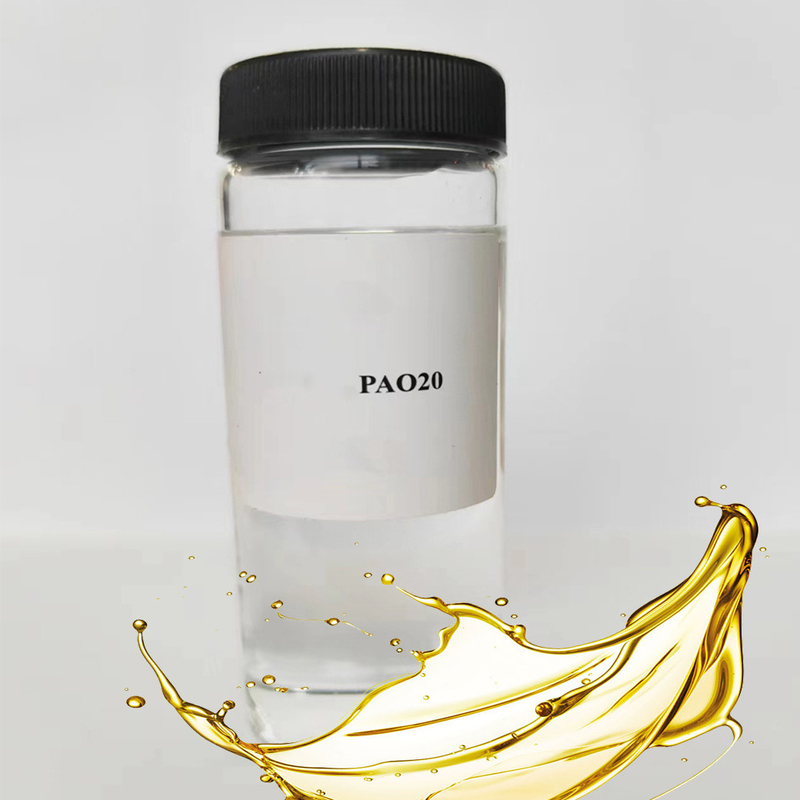 Aceite lubricante de alta y baja temperatura Pao20 Aceite base sintético para ambientes adversos