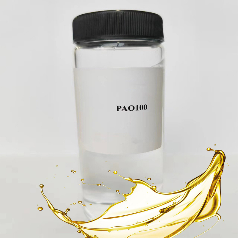 Poly Alpha Olefin Pao Alto rendimiento viscosidad Pao100 aceite Tiempo de envío y entrega